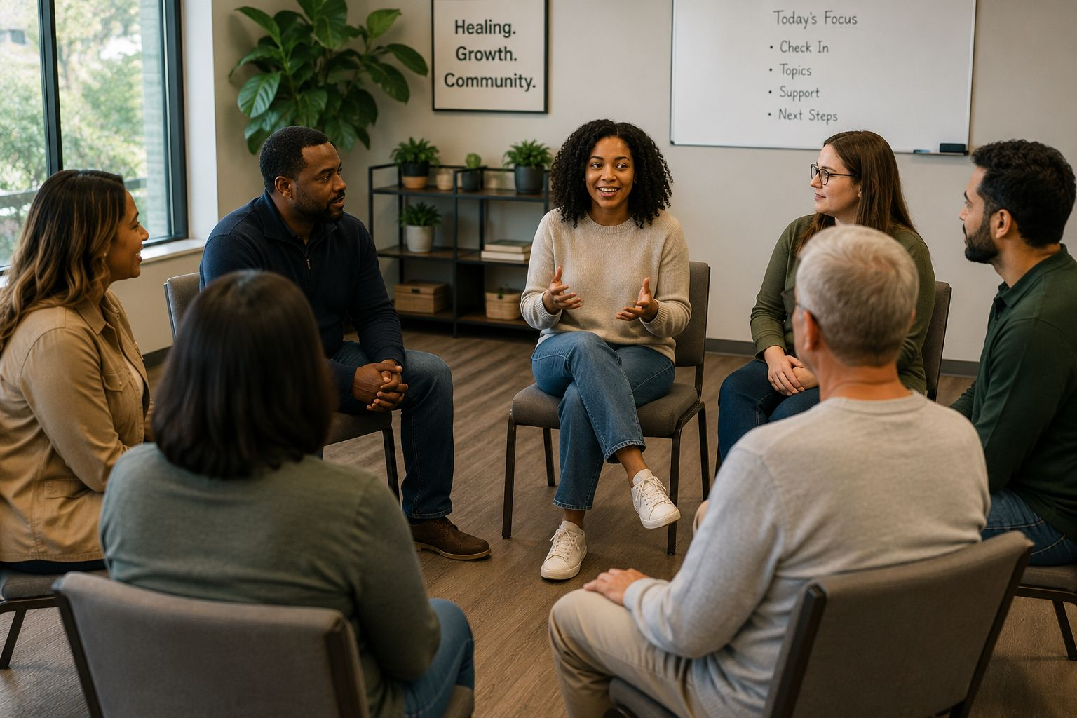 NuMind Wellness group therapy session