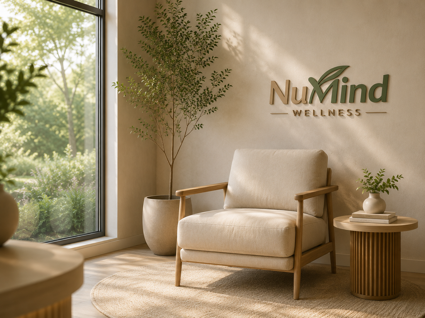 NuMind Wellness calming therapy environment