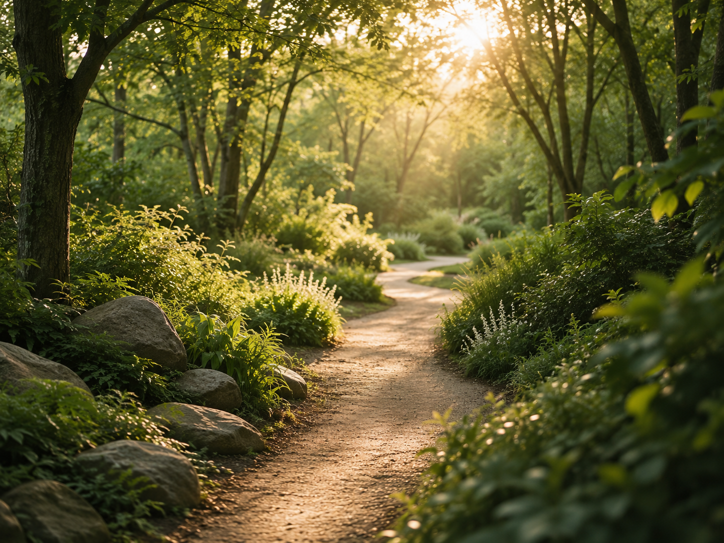 Healing path through nature